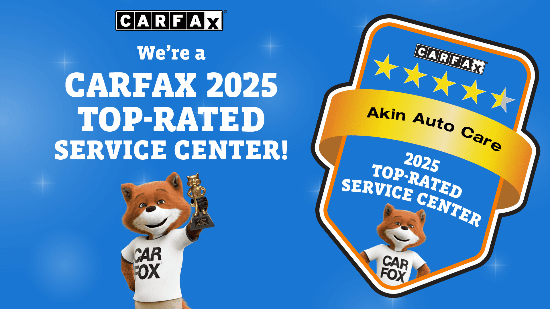 carfax top rated service center 2025
